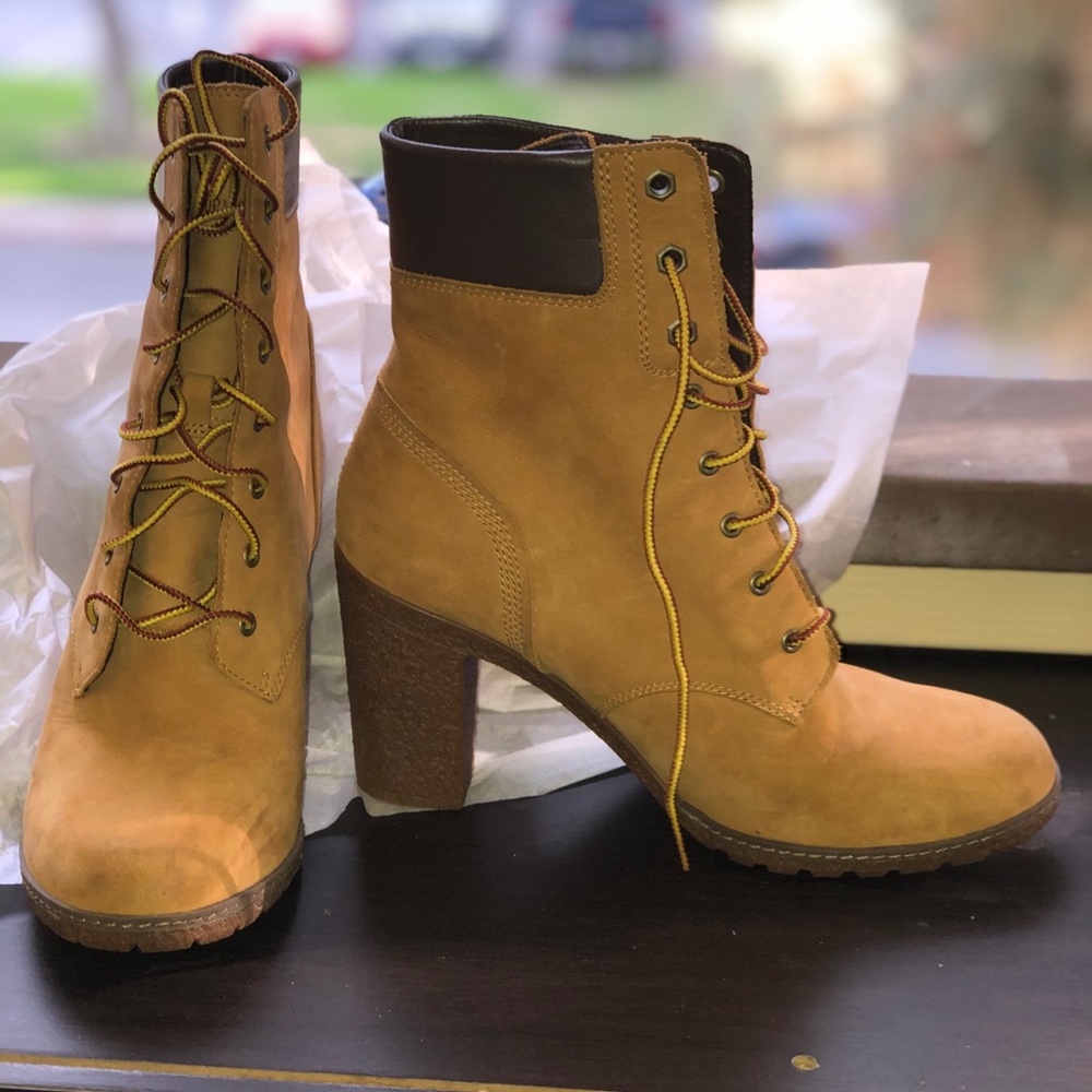 Timberlands with heels